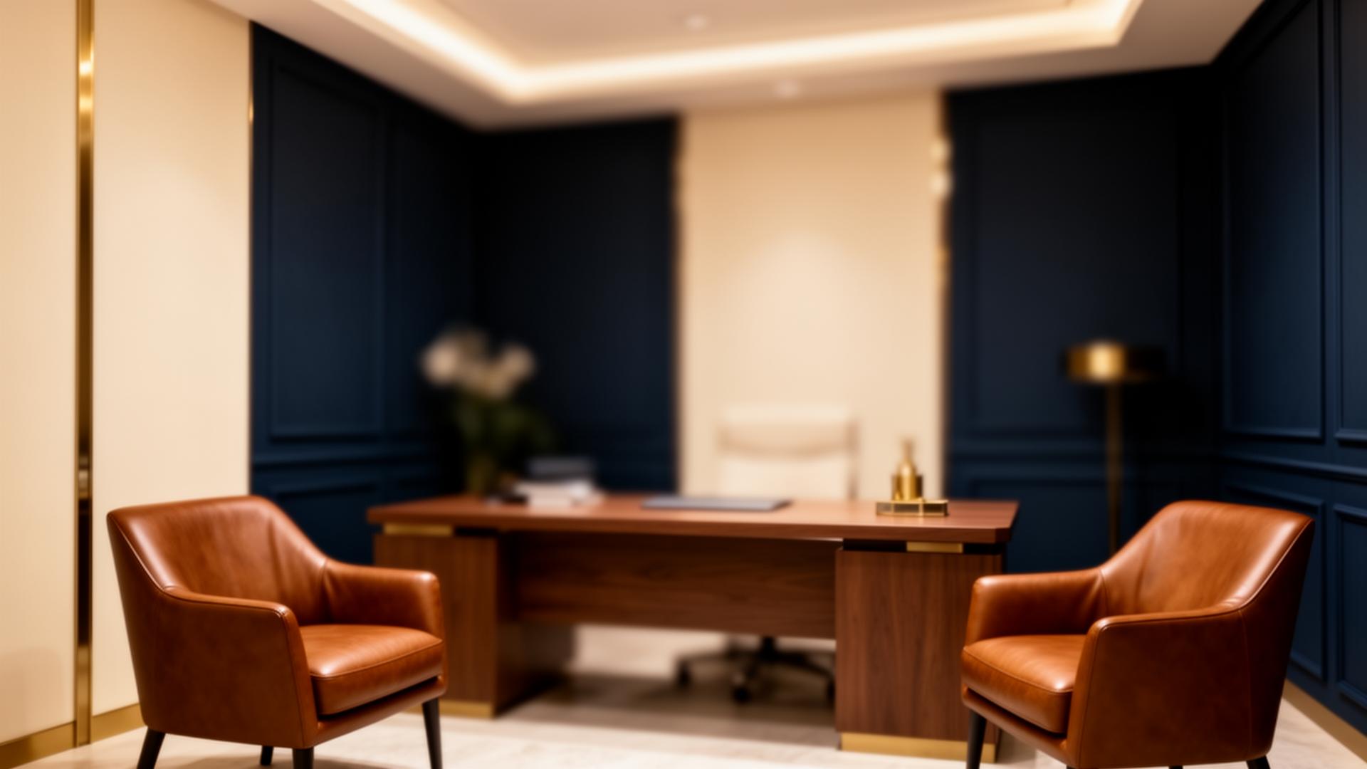 Premium private consultation room interior